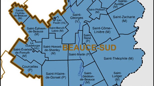 Plus de 94 % des Courcellois veulent adhérer les rangs de Beauce-Sartigan