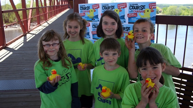 5000 canards feront la course sur la rivière Chaudière à Saint-Georges