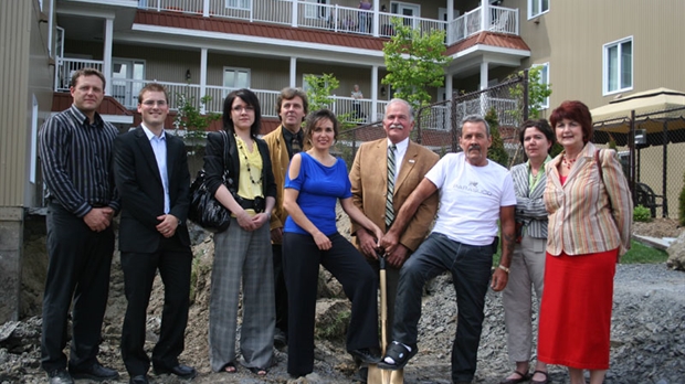 Les travaux au Manoir de la Roselière lancés officiellement