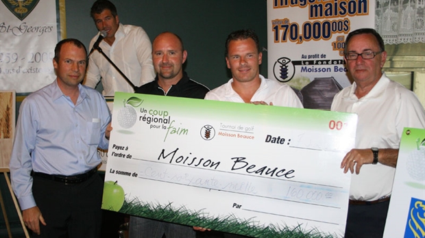 Un quart de million de dollars amassés pour Moisson Beauce