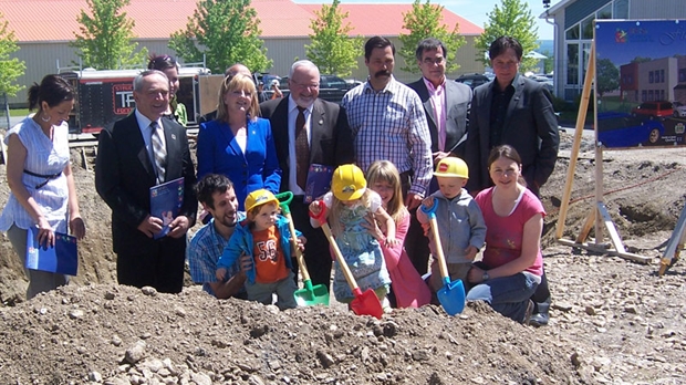 Une troisième installation en construction à Saint-Frédéric pour le CPE Au jardin de la Dominique