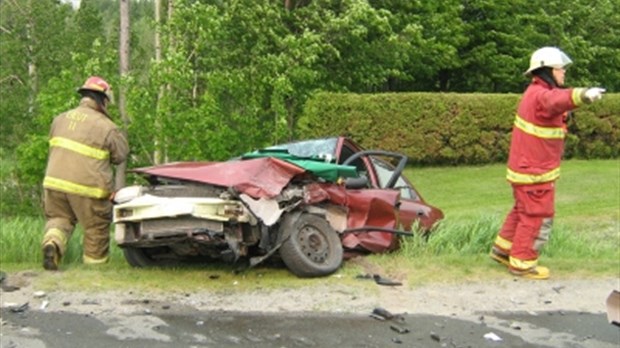 Un accident fait deux blessés à Sainte-Marie