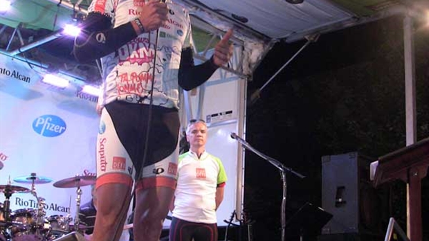 Sainte-Marie offre un accueil chaleureux aux cyclistes du Grand défi Pierre Lavoie