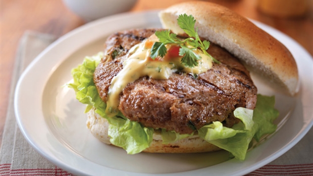 Des hamburgers d'inspiration asiatique pour fêter autrement