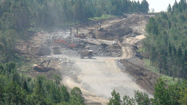 Les travaux sur la route 204 et l'autoroute 73 progressent à Saint-Georges