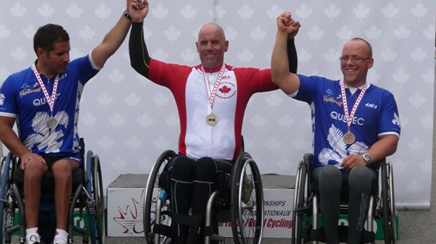 La délégation québécoise très décorée en paracyclisme
