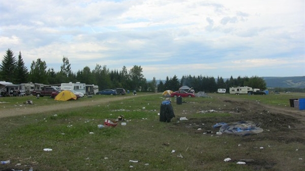 Perquisition et incendie sur le site de Woodstock en Beauce