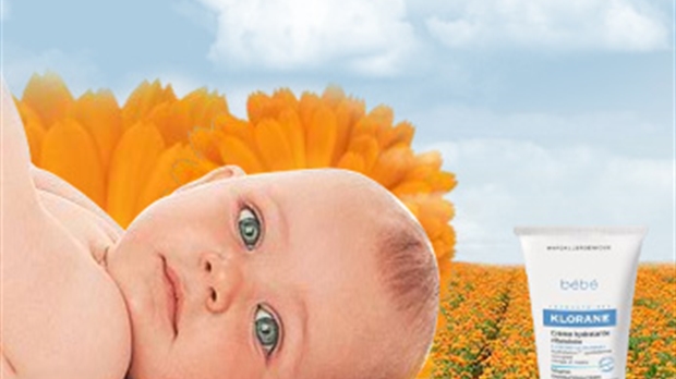 Dorlotez bébé avec les incontournables produits Klorane!
