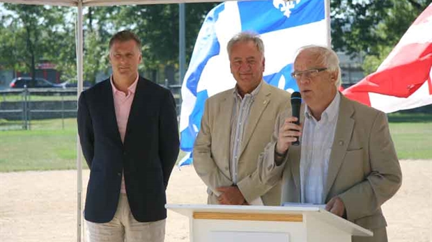 Saint-Georges lance ses travaux au terrain de baseball