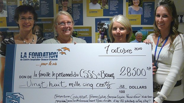 La Famille du CSSSB donne le ton à la campagne de la Fondation