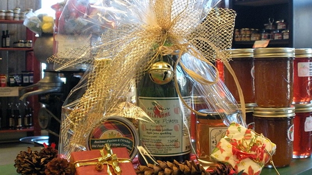 Les produits régionaux offerts en ensemble-cadeau