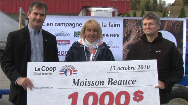 Financement agricole Canada en campagne contre la faim en Beauce