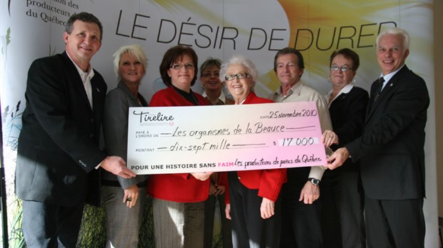 La Fondation Tirelire fait sa part en Beauce
