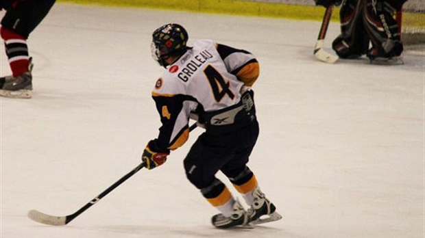 Bryan Groleau contribue à la victoire des Commandeurs face au Blizzard