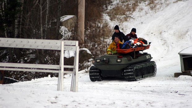 Un sauvetage au centre de ski de Saint-Georges