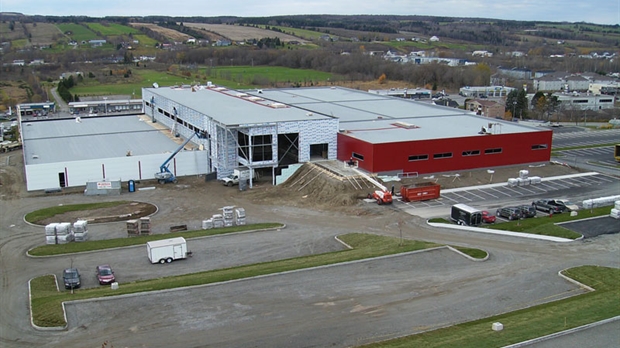 Le chantier du complexe sportif Sainte-Marie progresse bien