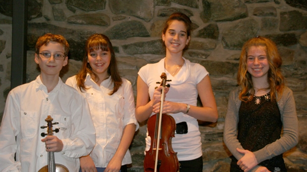 Concert Piano et Violons : Les jeunes fêtent Noël à leur façon