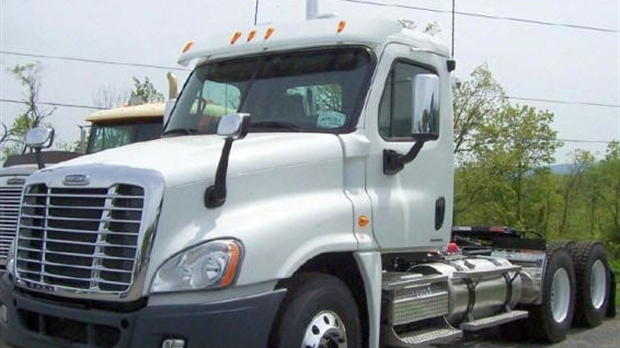 Vol d'un camion semi-remorque à Saint-Joseph