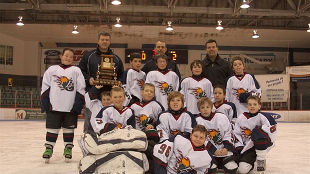 Beauce-Centre domine la 37e édition du tournoi Atome Rotary à Beauceville