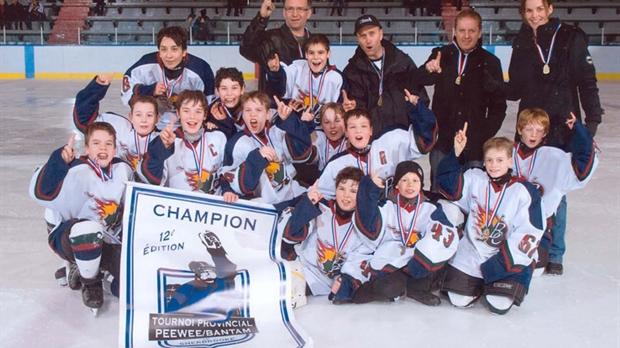 Le pee-wee B de Beauce-Centre l’emporte à Sherbrooke