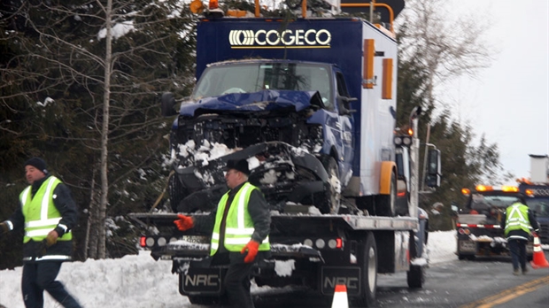 Un accident majeur sur la 108 à Saint-Victor et un autre à Saint-Martin