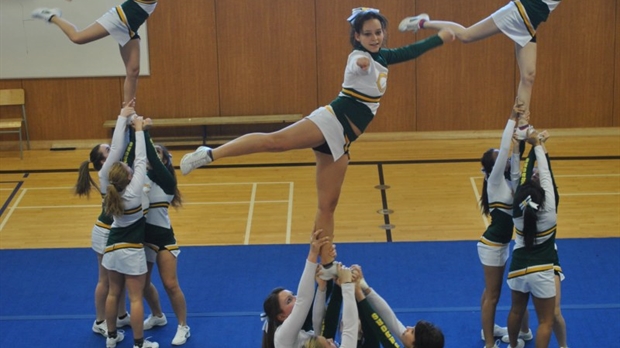Les cheerleaders des Condors en compétition ce week-end