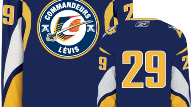 Un nouveau chandail pour les Commandeurs de Lévis