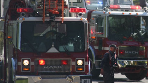 L'explosion d'un transformateur d'Hydro-Québec nécessite l'intervention des pompiers à Saint-Georges