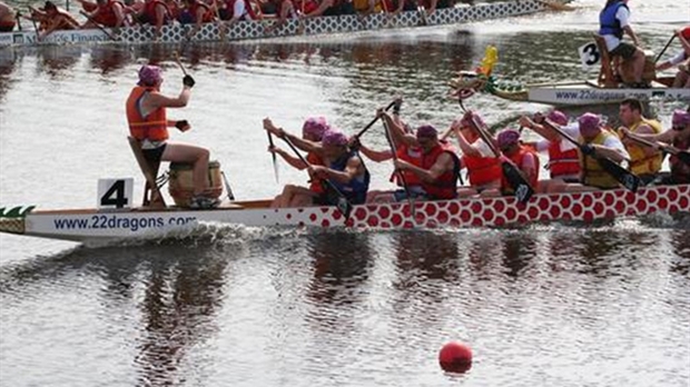 La course des bateaux-dragons sera présentée à nouveau à Saint-Georges