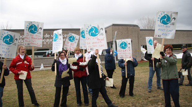 Les travailleurs souhaitent de meilleures conditions salariales à la Coopérative de services à domicile de Beauce-Nord