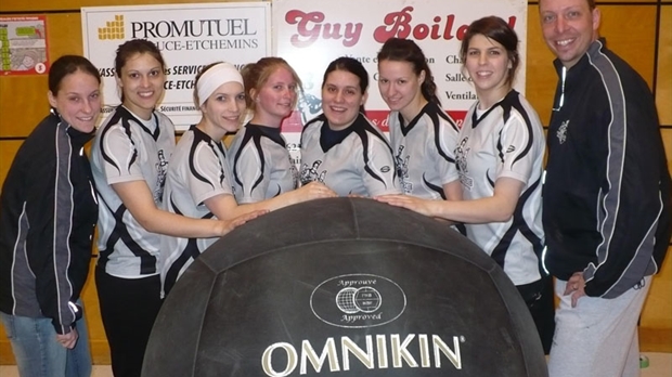 L'Escouade de Beauce-Amiante termine deuxième lors du championnat provincial de kin-ball senior