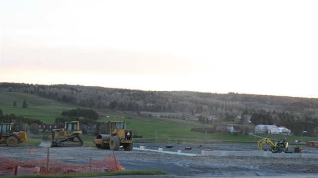 La construction de Subaru Vachon est en cours