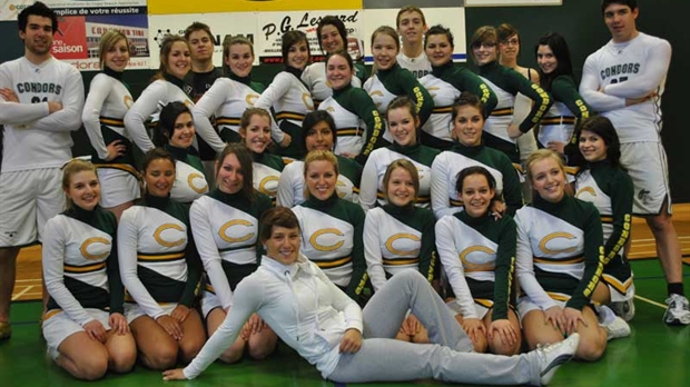 Les Condors terminent au 6e échelon en cheerleading