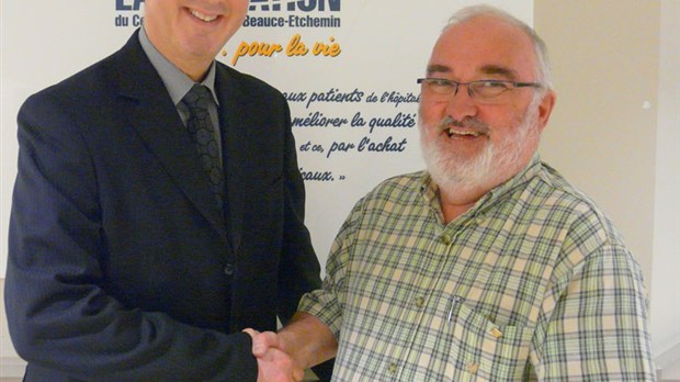Pier Dutil honoré par la Fondation du CHBE