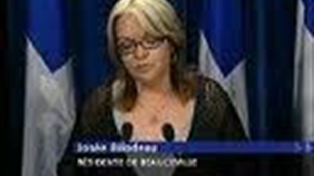 Josée Bilodeau prétend que des membres de Solidarité autoroute sont en conflit d'intérêts