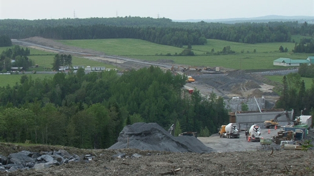 Si le chantier de la route 204 tire à sa fin, celui de l'autoroute 73 progresse à Saint-Georges