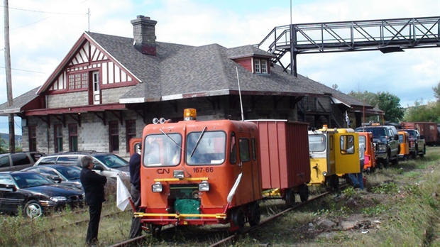 Les amateurs de train pourront faire un tour de draisine à Vallée-Jonction