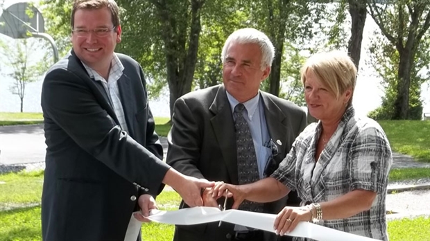 Lambton inaugure le Parc du Grand lac St-François