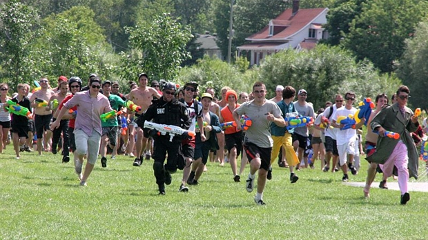 Une fête bien arrosée à Beauceville