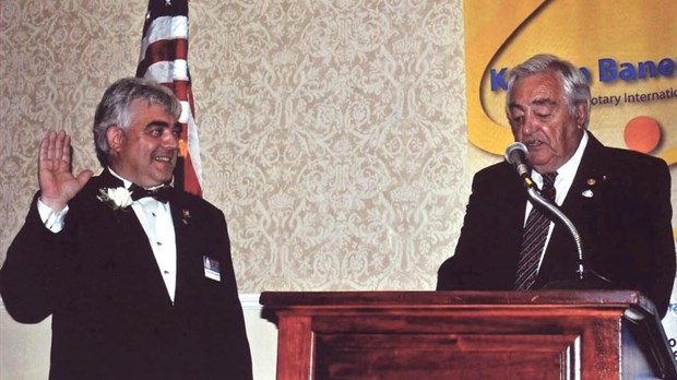 Tel père, tel fils : Un Beauceron d’origine élu Gouverneur du Rotary International