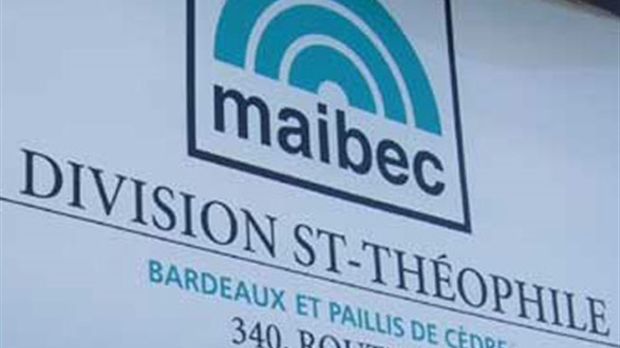 Maibec ferme temporairement son usine de bardeaux et de paillis à Saint-Théophile