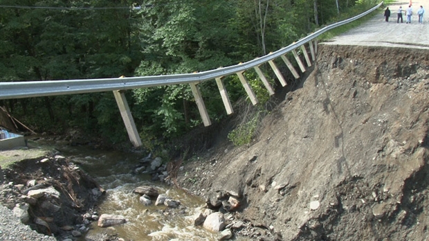 Tempête Irène: Les dégats aux infrastructures municipales atteindront plusieurs millions de dollars en Beauce