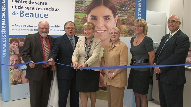 Le CSSS de Beauce inaugure sa nouvelle buanderie à Beauceville