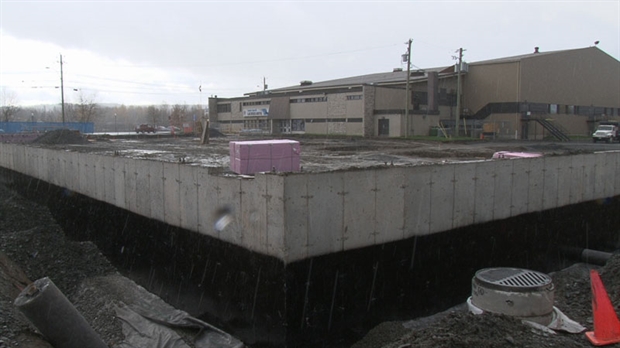 Des chantiers de construction désertés à Saint-Georges