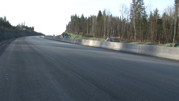 Autoroute 73: La construction du premier tronçon tire à sa fin