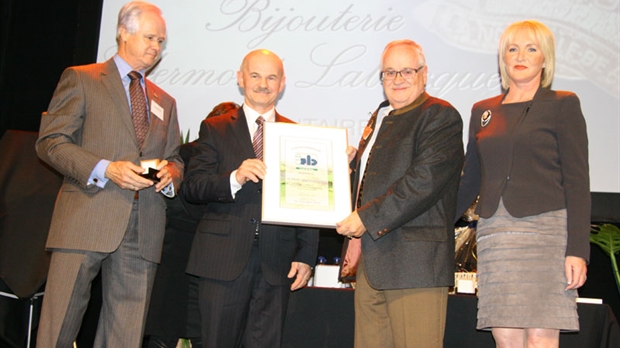 Un hommage bien mérité pour Harold Guay et Pierre-Maurice Vachon au 33e Souper annuel des gens d’affaires de La Nouvelle-Beauce