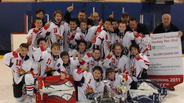 Beauce-Centre a remporté le tournoi pee-wee de Sillery