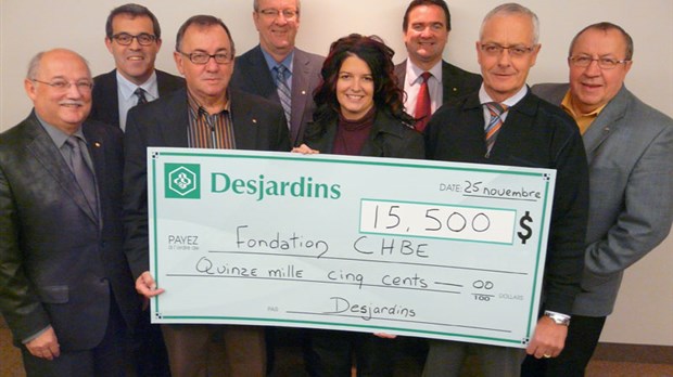 La Fondation CHBE souligne de récents dons de plus de 18 000 $