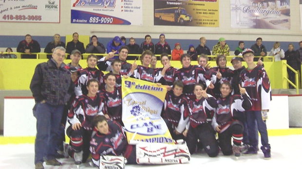 Une victoire pour le midget B2 à Saint-Anselme