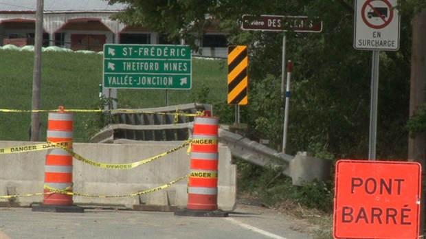 La circulation est rétablie sur la 276 entre Saint-Joseph-des-Érables et Saint-Frédéric